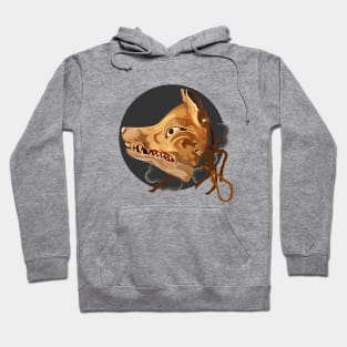 The mask of Kitsune, the ancient demon fox Hoodie
